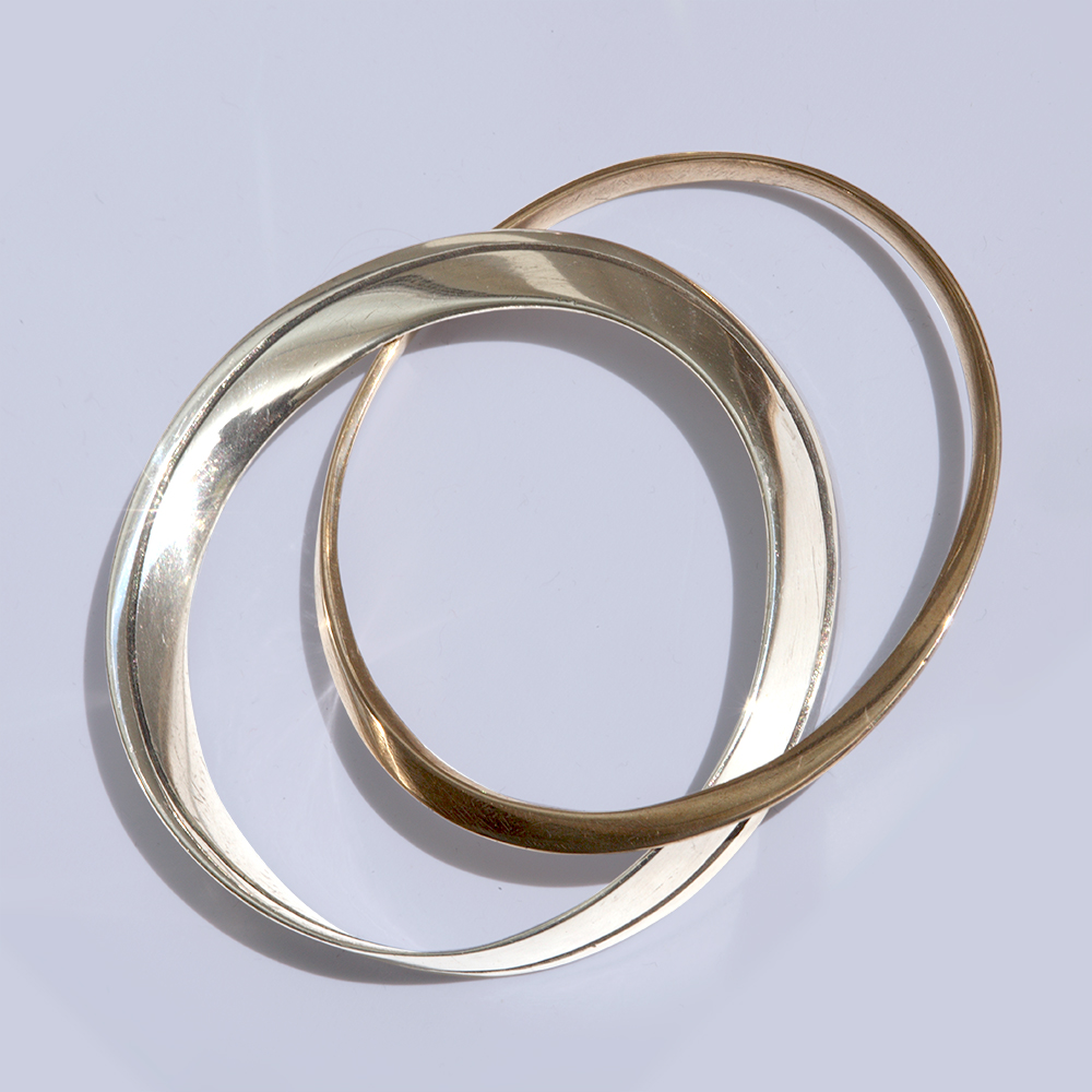 Satellite bangle pair - Image 2