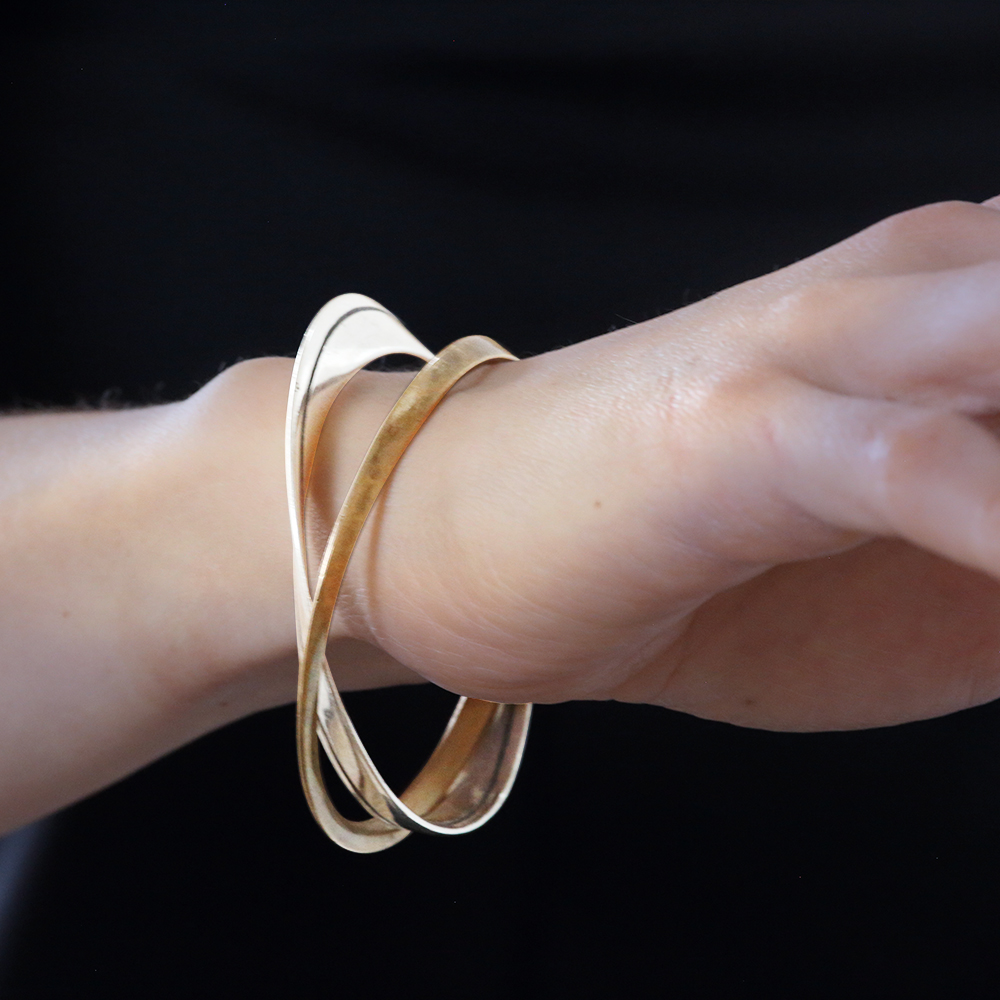 Satellite bangle pair - Image 3